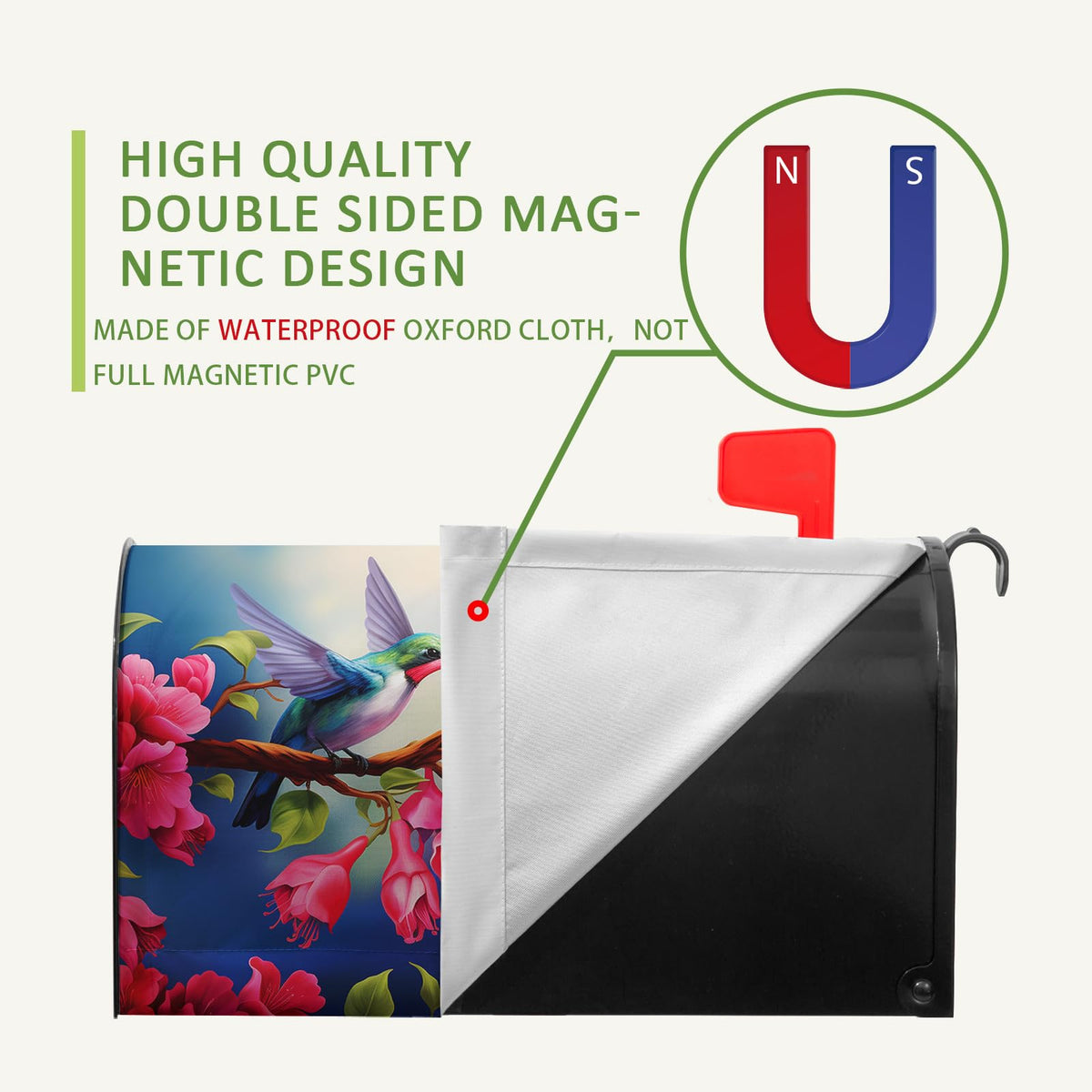 Dacawin standard 21x18 size fits most US mailboxes