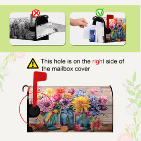 Dacawin waterproof oxford mailbox cover designed for outdoor durability