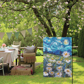 Dacawin Weatherproof polyester flag designed to endure rain, wind, and sun outdoors.