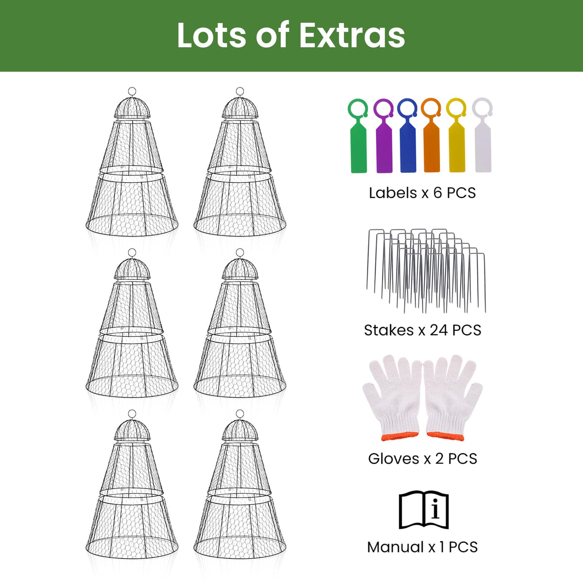 26-inch height and 18-inch diameter provide generous space for large plants