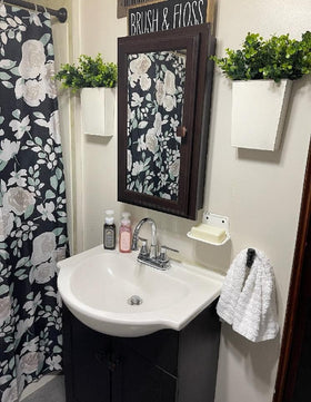 Dahey easy-install hardware included for quick wall mounting.