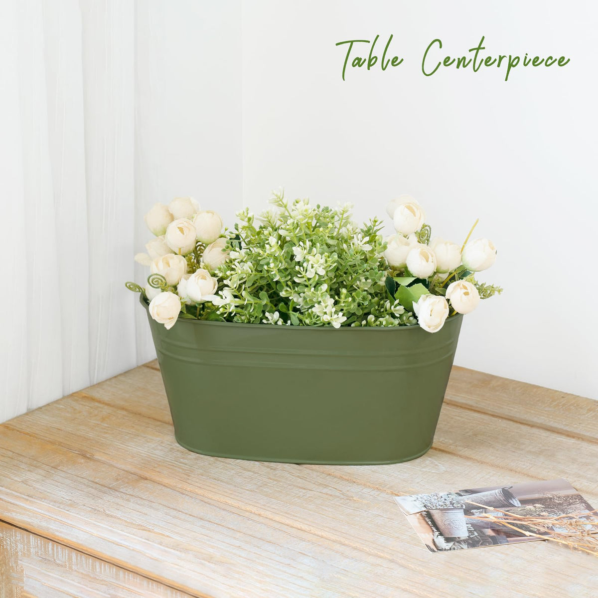 Dahey mini garden on balcony planters suitable for herbs and flowers