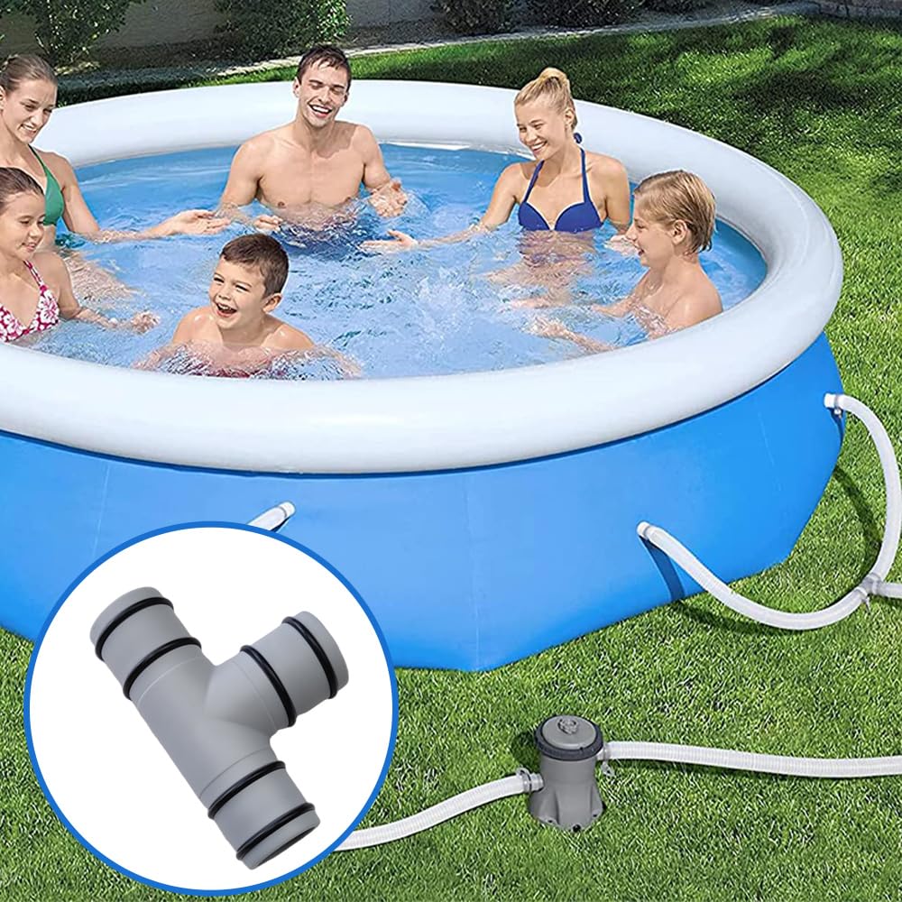 DAILJMON pool hose adapter universal compatibility for above-ground pools and pumps.