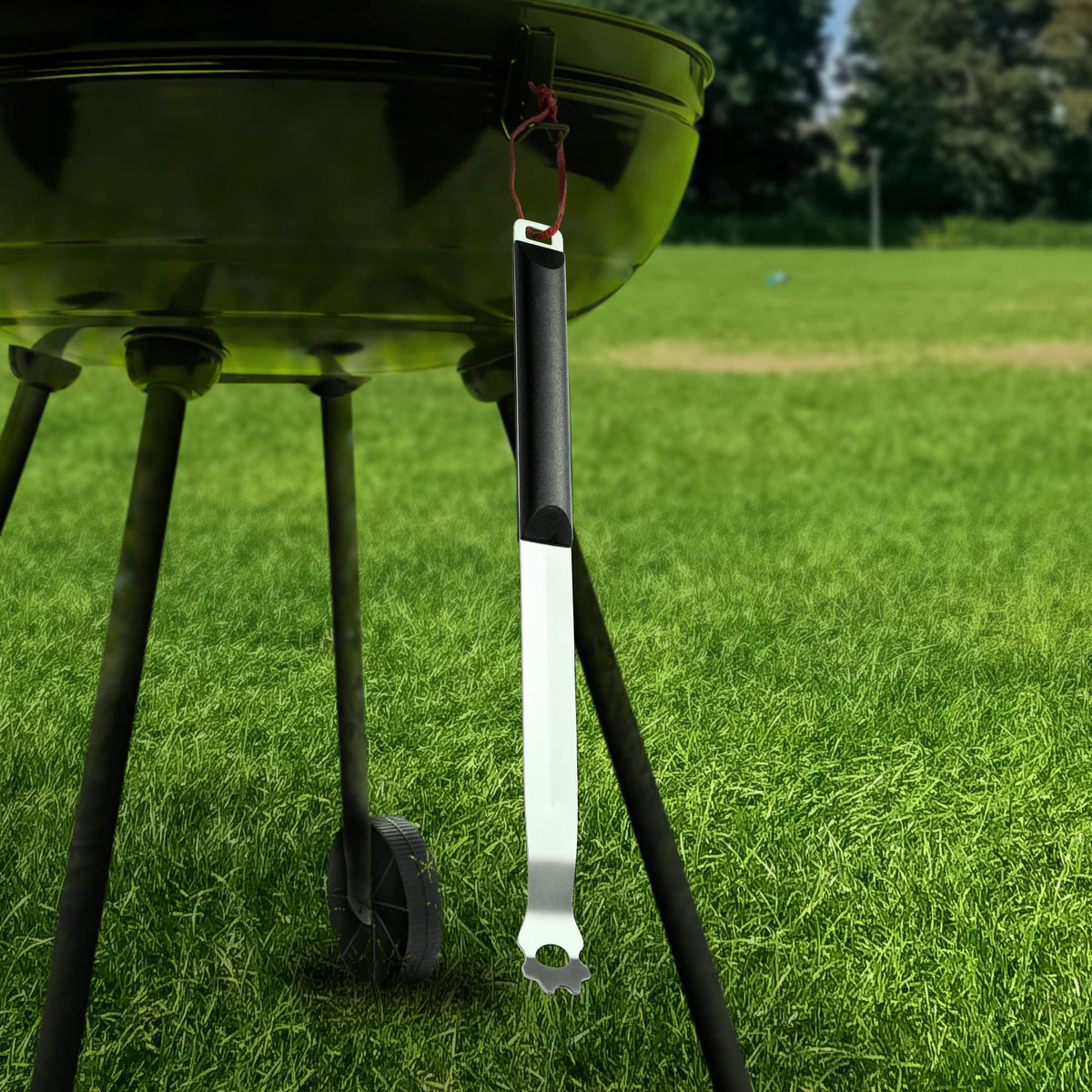 DAILY KISN Easy to clean grill scraper after cookouts with dish soap