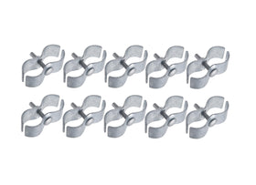 Dailydanny dog kennel clamp on a 1-5/8 inch round rail securing panels