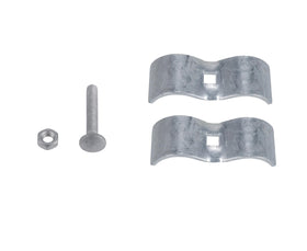 Dailydanny saddle clamp for round pipe provides solid frame support