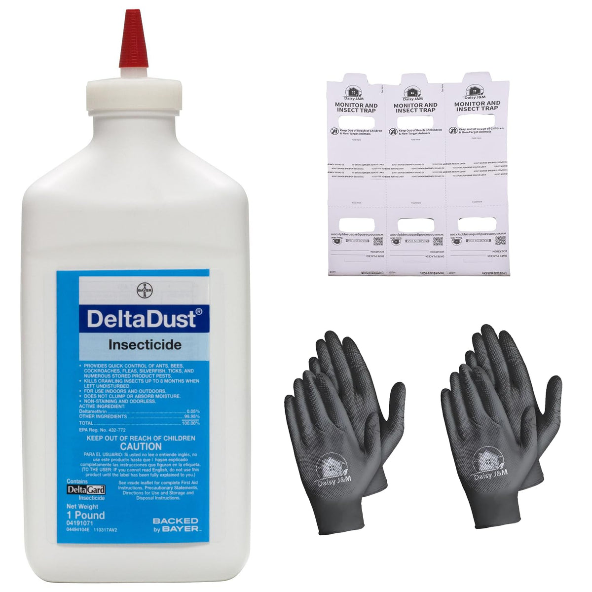 Daisy J&M Delta Dust waterproof insect treatment in a damp space for pest control.