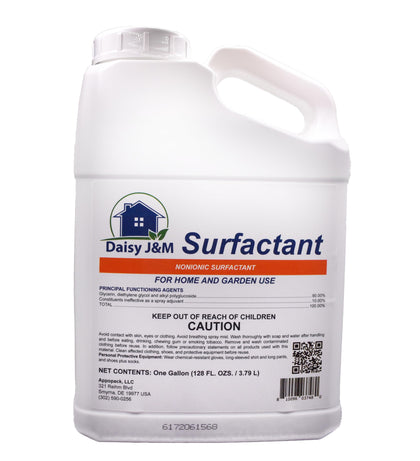 Daisy J&M Nonionic Surfactant 128oz bottle improves spray coverage for pest control applications