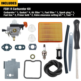 Dakule compatibility guide shows Stihl models including FS91R.