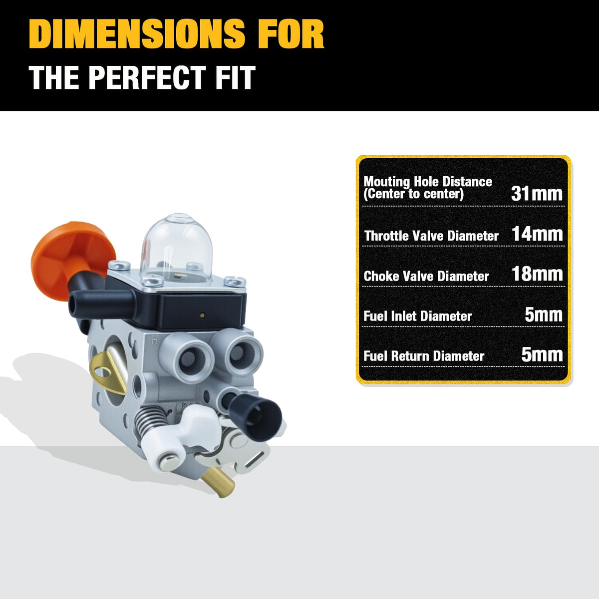 Dakule included tool simplifies installation and adjustment.