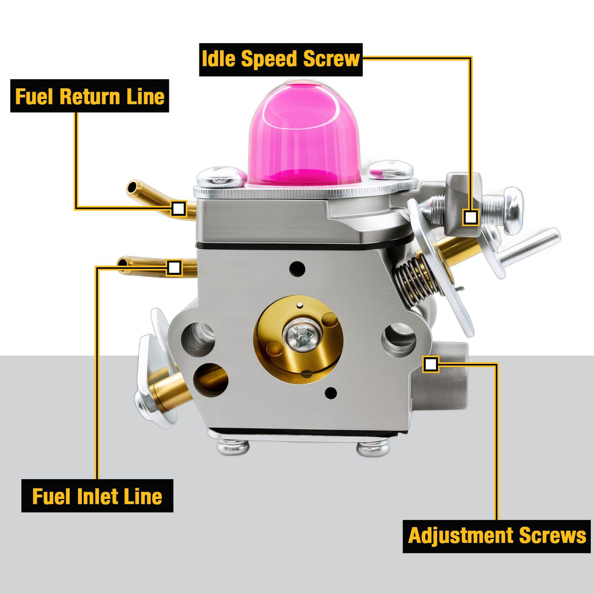 Dakule fuel line for Husqvarna carb kit—consistent fuel delivery