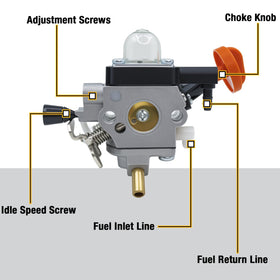 Dakule fuel lines and primer bulbs kit for reliable fuel delivery.