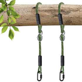 Dakzhou two pack heavy duty tree swing ropes with adjustable straps for outdoor use