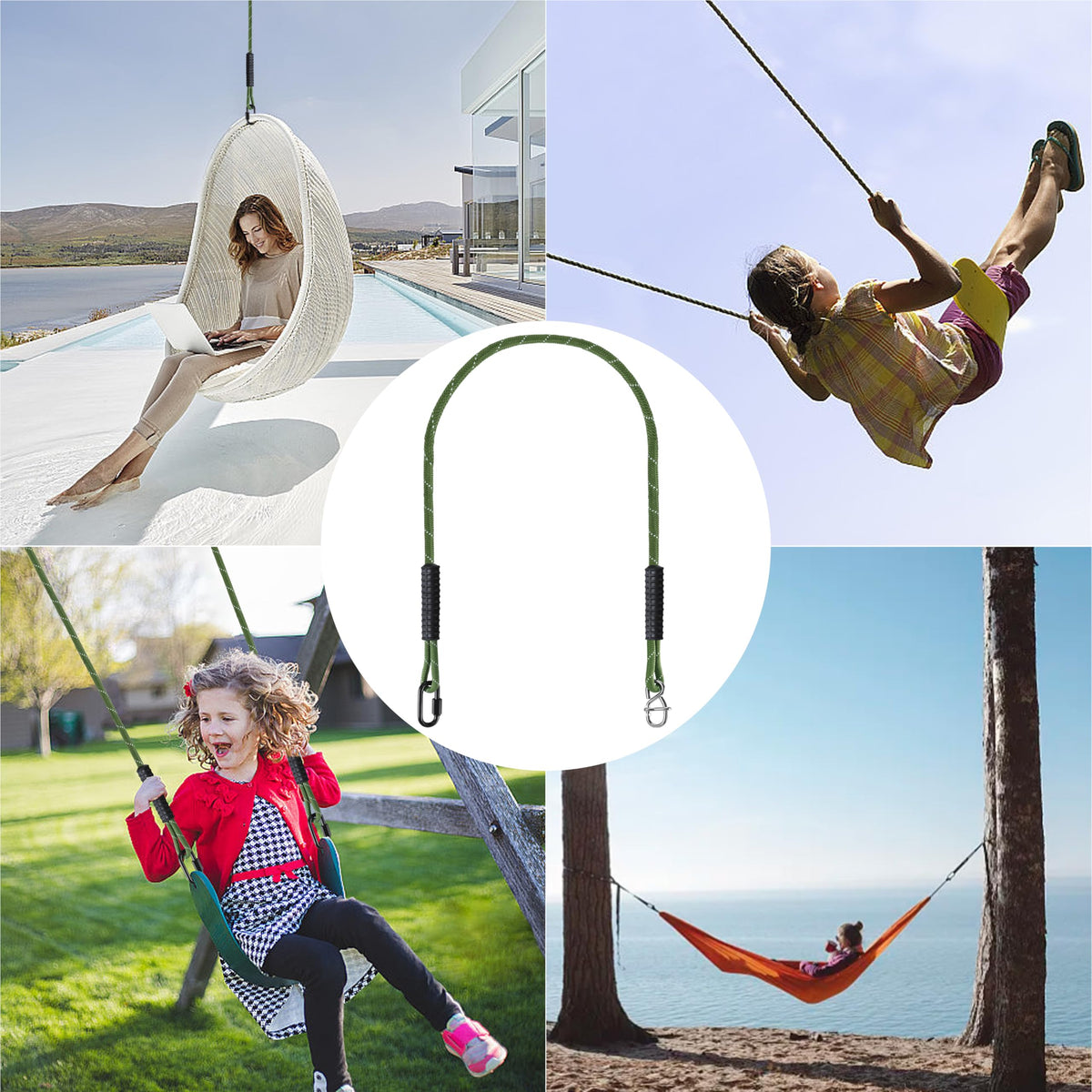 Dakzhou two pack extendable design offers adjustable length options
