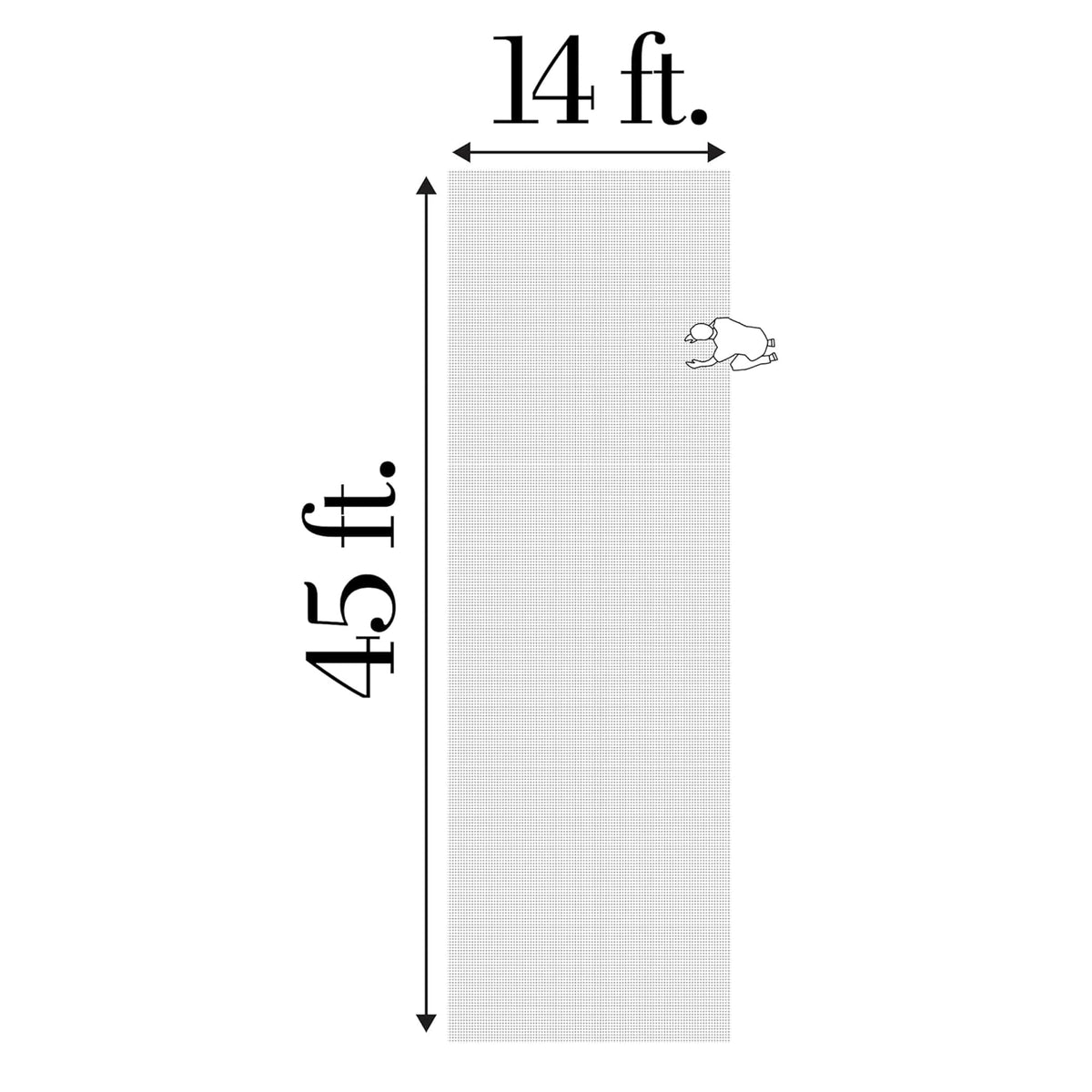 Dalen Bird-X 14 ft by 45 ft roll ready