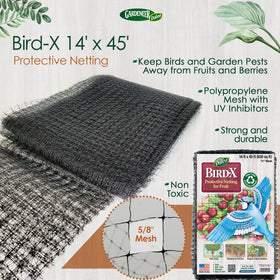 Dalen Bird-X mesh netting close-up texture shows durable construction