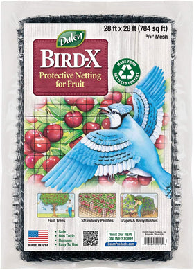 Dalen Bird-X netting over a fruit tree providing protection while allowing light.