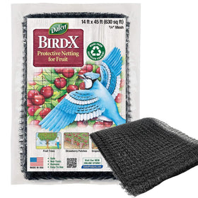 Dalen Bird-X protective mesh netting overview shielding fruits and vegetables