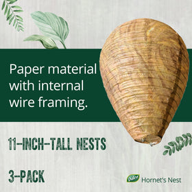 Dalen Hornet's Nest helps create a calm patio by deterring wasps and hornets.