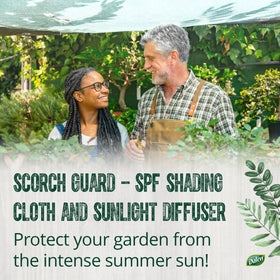 Dalen Scorch Guard protects tall vegetables from heat while leaving essential daylight