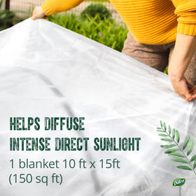 Dalen Scorch Guard reduces UV exposure to protect delicate leaves