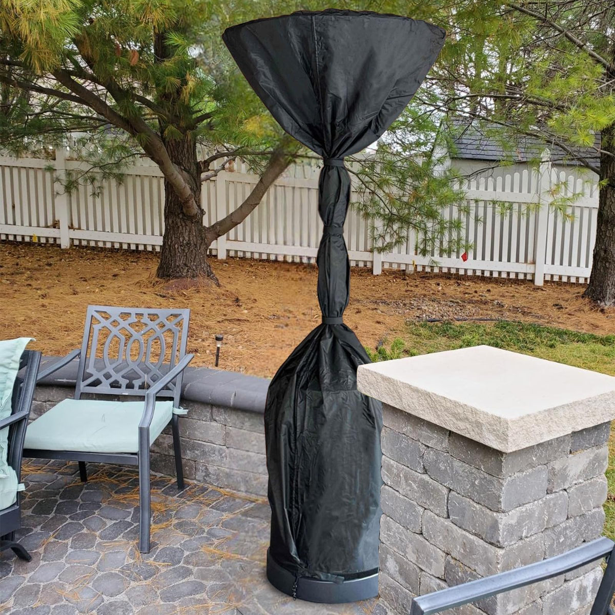 Dalianlc cover made with tear-resistant 500D Oxford fabric in use