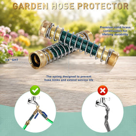 Dalmbox brass construction provides durable outdoor performance
