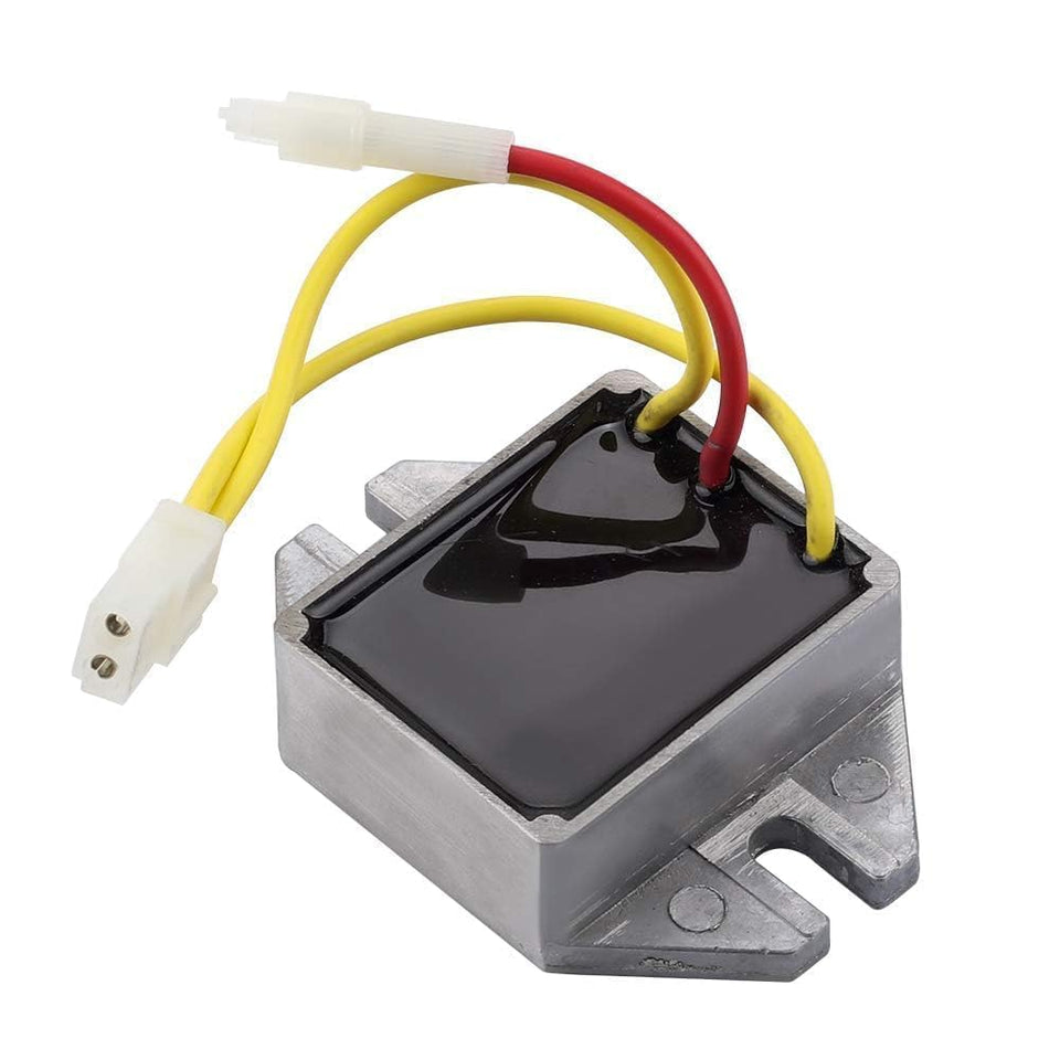 Dalom 12V voltage regulator front view for mower replacement