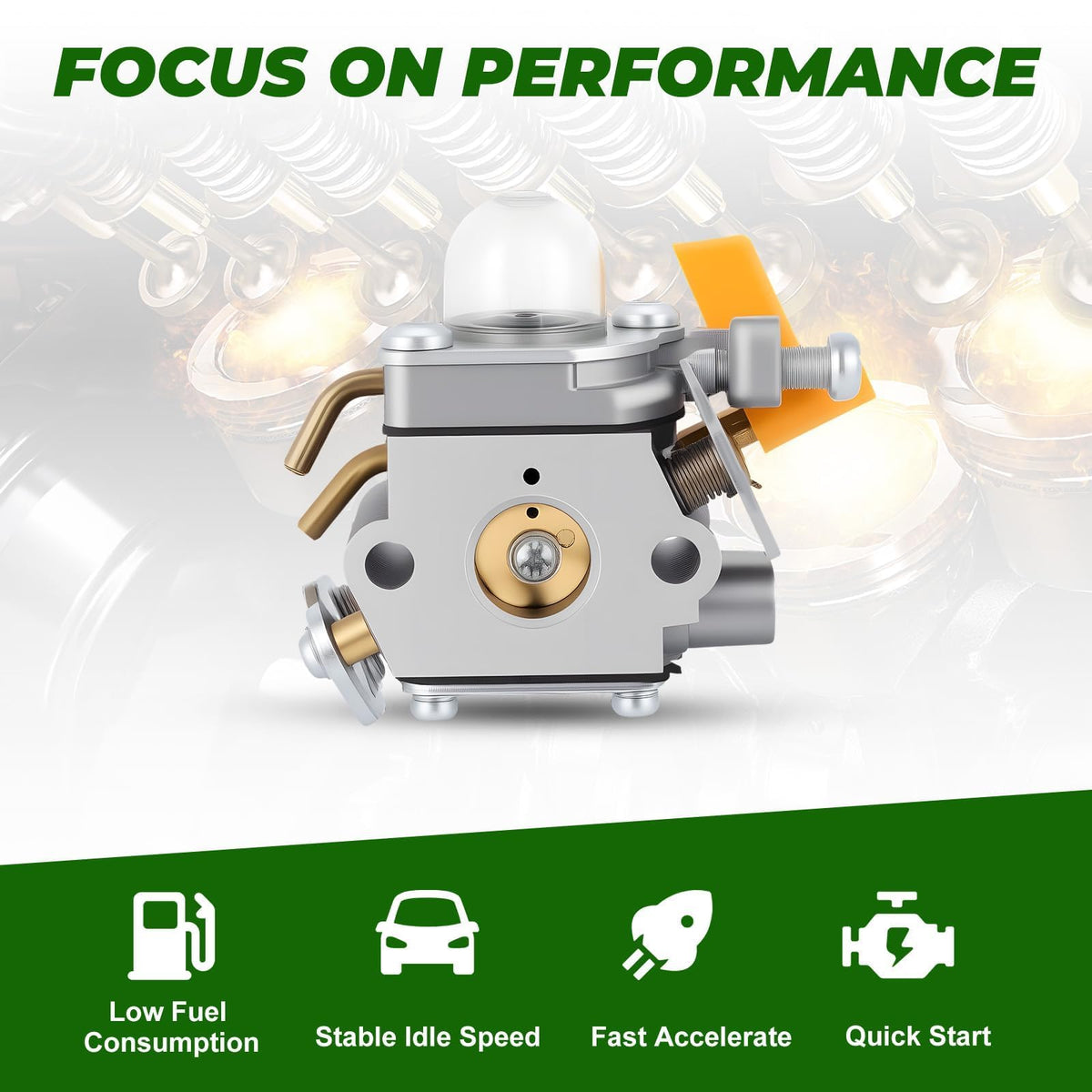 Dalom C1U-H60 fuel filter and tubes support clean fuel flow.