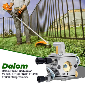 Dalom FS250 carburetor fuel inlet ports show precision fit for operation