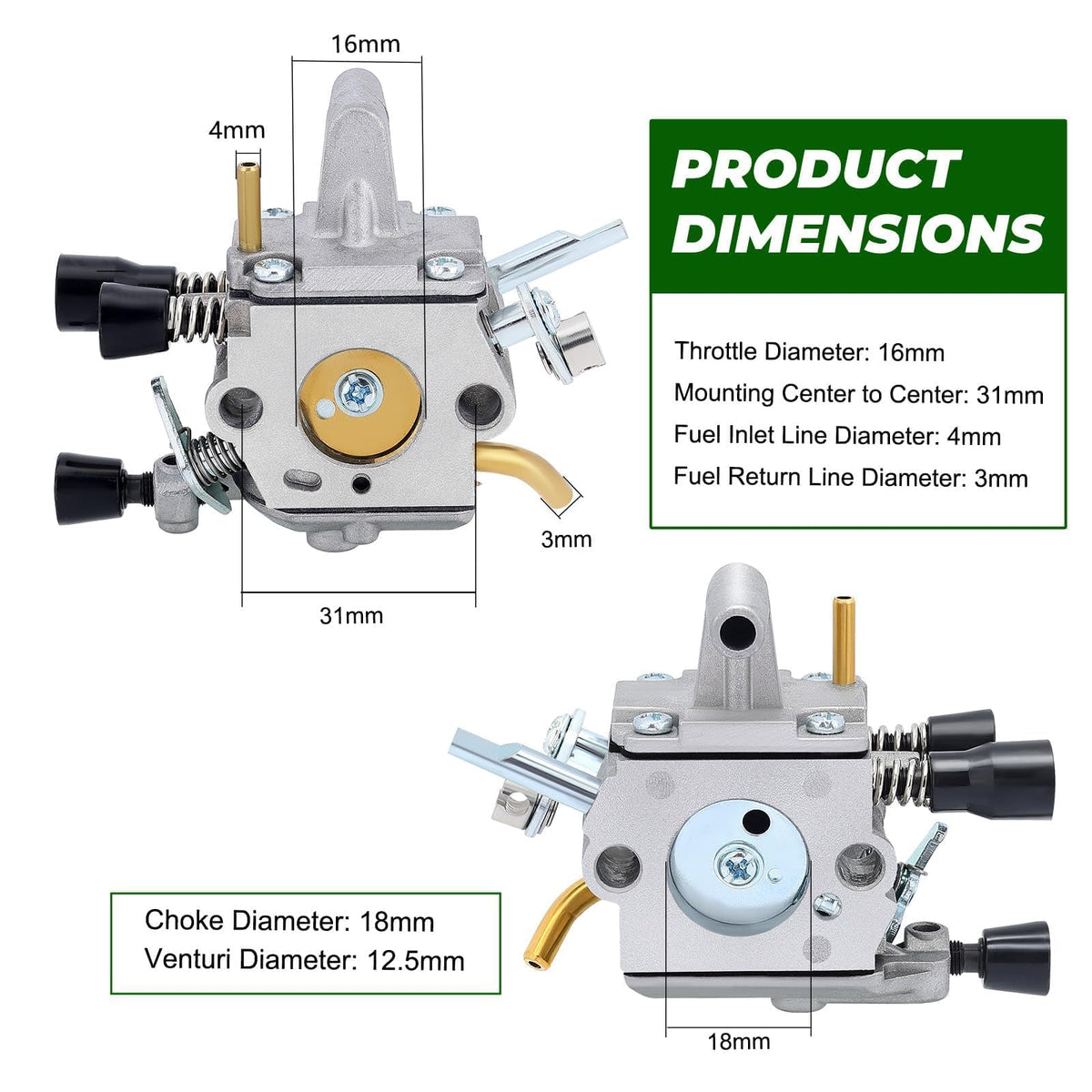 Dalom FS250 gasket set provides tight seals and longer service life