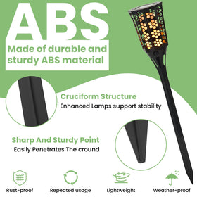 DALQUIS weather-resilient stake in outdoor terrain for year-round use