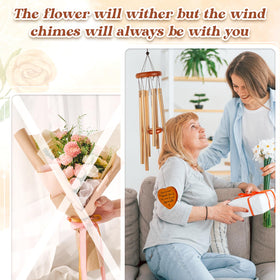 Damaigiift heart-shaped wind chimes brighten spaces with gratitude.
