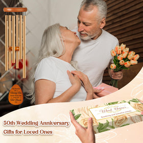 Damaigiift love tree and lovebirds tag detail signifying lifelong commitment and celebration