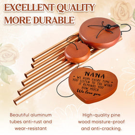 Damaigiift Nana wind chime packaging ready for gifting