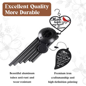 Damaigiift memorial wind chimes for indoors or outdoors remembrance