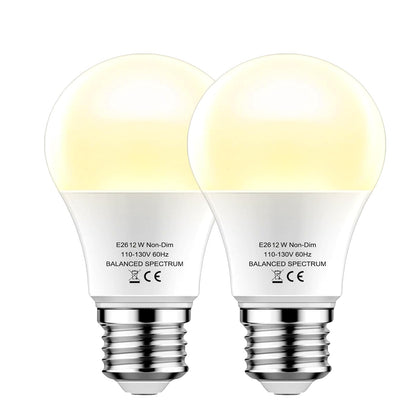 Damotec A19 grow light bulb in use boosts indoor plant growth
