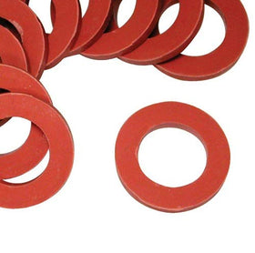 Close-up of Danco rubber washer texture showing durable material for long life.