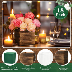 Dandat removable plastic liner inside preserves wood while housing soil