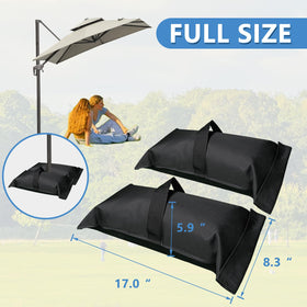 D&ONEHOS sandbag with Velcro closure demonstrates leak prevention