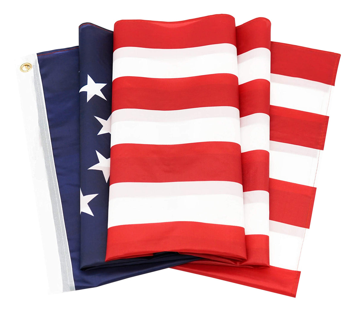 DANF Betsy Ross flag 3x5ft thirteen stars detail evokes historical patriotism.