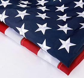 DANF FLAG 4x6 UV protection helps keep colors vibrant outdoors.