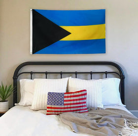 DANF Bahamas flag 3x5 canvas header for durability.