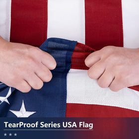 DANF FLAG flag featuring brass grommets and reinforced stitching for durable outdoor mounting