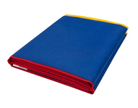 DANF FLAG Colombia 3x5ft packaged as a ready-to-display banner.