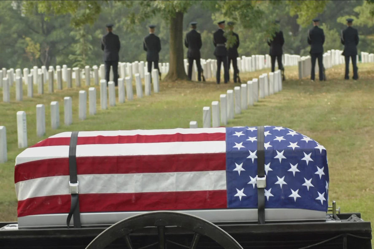 DANF FLAG display-ready design supports respectful casing or stands