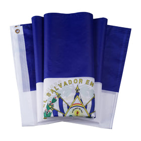 DANF El Salvador flag shown as wall display for classrooms or offices