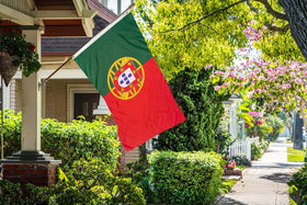 DANF Portugal flag bright colors resist fading for indoor use