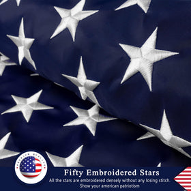 DANF FLAG with PU coating and UV protection reduces fading in bright sun.