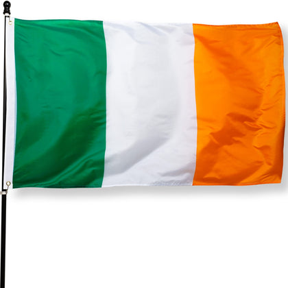 DANF Ireland Flag 3x5ft fade-resistant flag for indoor displays